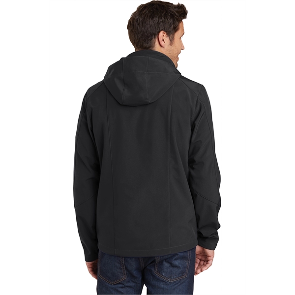 Eddie Bauer Hooded Soft Shell Parka. - Eddie Bauer Hooded Soft Shell Parka. - Image 12 of 15