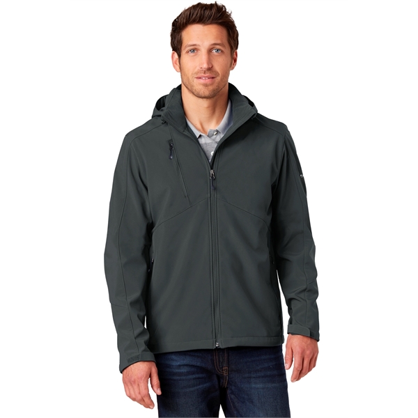 Eddie Bauer Hooded Soft Shell Parka. - Eddie Bauer Hooded Soft Shell Parka. - Image 14 of 15