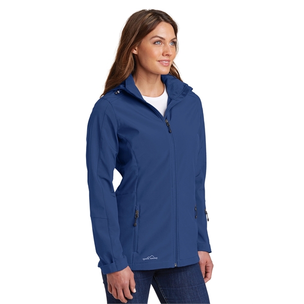 Eddie Bauer Women's Hooded Soft Shell Parka. - Eddie Bauer Women's Hooded Soft Shell Parka. - Image 6 of 15