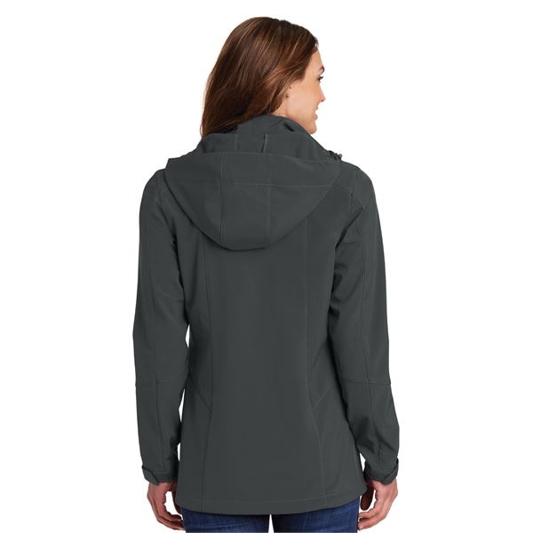 Eddie Bauer Women's Hooded Soft Shell Parka. - Eddie Bauer Women's Hooded Soft Shell Parka. - Image 12 of 15