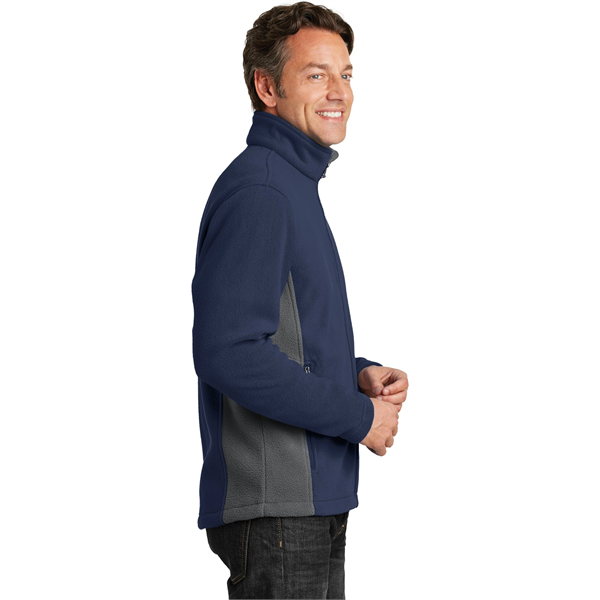 Port Authority Colorblock Value Fleece Jacket. - Port Authority Colorblock Value Fleece Jacket. - Image 18 of 28