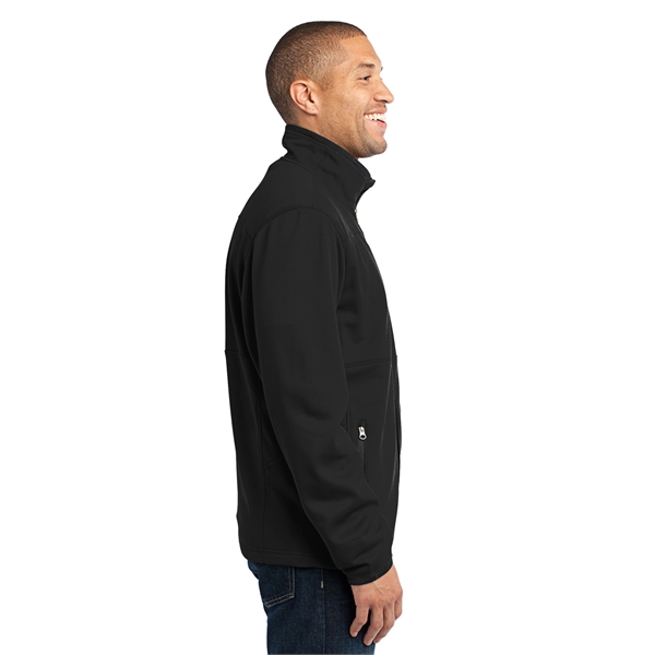 Port Authority Pique Fleece Jacket. - Port Authority Pique Fleece Jacket. - Image 2 of 10