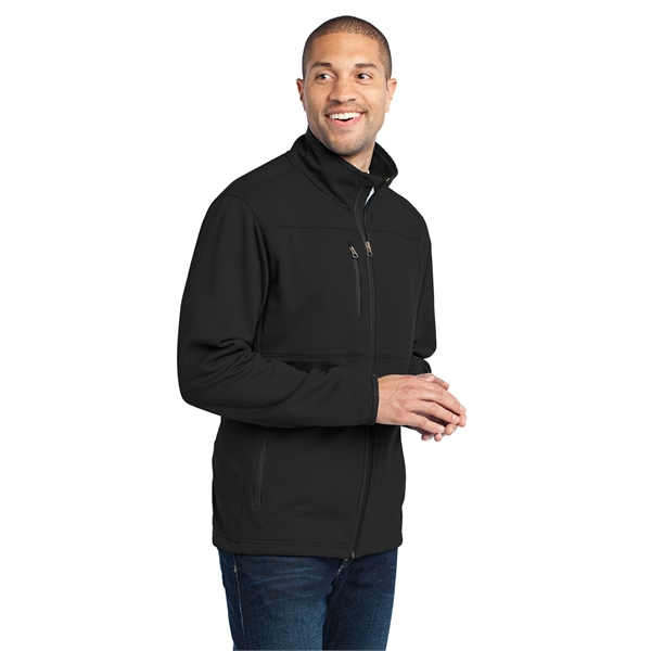 Port Authority Pique Fleece Jacket. - Port Authority Pique Fleece Jacket. - Image 3 of 10