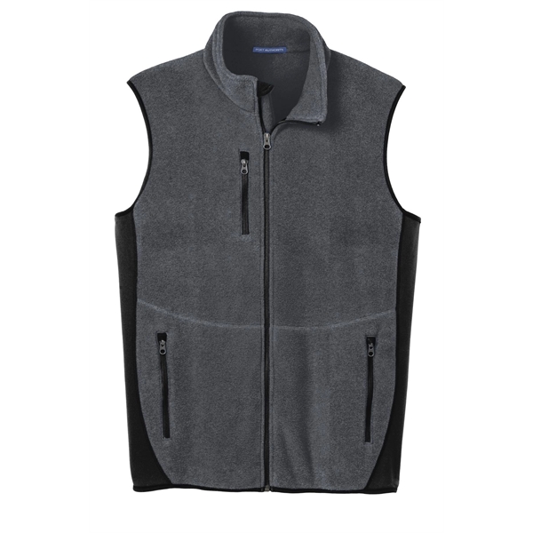 Port Authority R-Tek Pro Fleece Full-Zip Vest. - Port Authority R-Tek Pro Fleece Full-Zip Vest. - Image 0 of 16