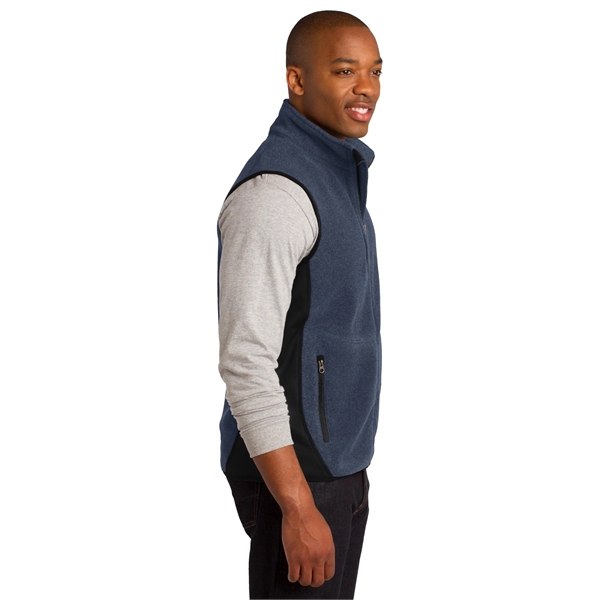 Port Authority R-Tek Pro Fleece Full-Zip Vest. - Port Authority R-Tek Pro Fleece Full-Zip Vest. - Image 10 of 16