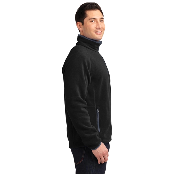 Port Authority Enhanced Value Fleece Full-Zip Jacket. - Port Authority Enhanced Value Fleece Full-Zip Jacket. - Image 8 of 19