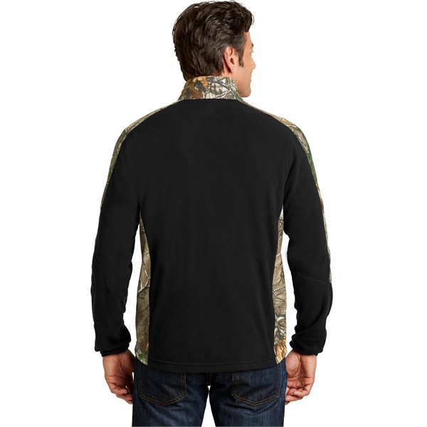 Port Authority Camouflage Microfleece Full-Zip Jacket. - Port Authority Camouflage Microfleece Full-Zip Jacket. - Image 2 of 5