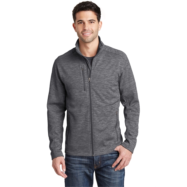 Port Authority Digi Stripe Fleece Jacket. - Port Authority Digi Stripe Fleece Jacket. - Image 0 of 21