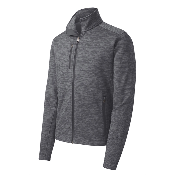 Port Authority Digi Stripe Fleece Jacket. - Port Authority Digi Stripe Fleece Jacket. - Image 7 of 21