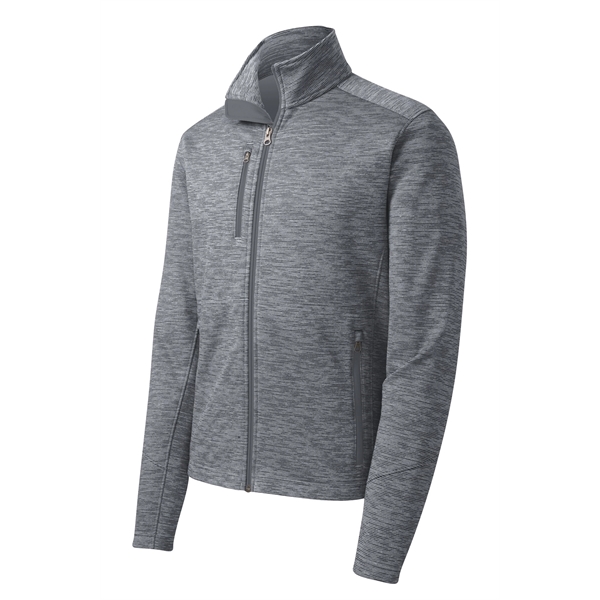 Port Authority Digi Stripe Fleece Jacket. - Port Authority Digi Stripe Fleece Jacket. - Image 16 of 21