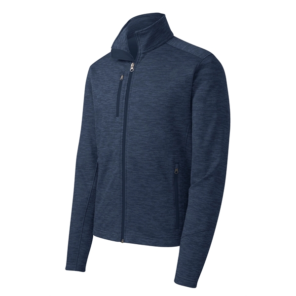 Port Authority Digi Stripe Fleece Jacket. - Port Authority Digi Stripe Fleece Jacket. - Image 20 of 21