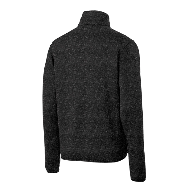 Port Authority Sweater Fleece Jacket. - Port Authority Sweater Fleece Jacket. - Image 7 of 30