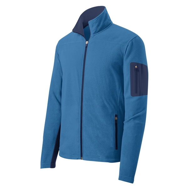 Port Authority Summit Fleece Full-Zip Jacket. - Port Authority Summit Fleece Full-Zip Jacket. - Image 14 of 23