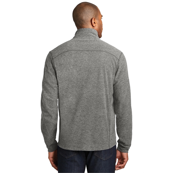 Port Authority Heather Microfleece Full-Zip Jacket. - Port Authority Heather Microfleece Full-Zip Jacket. - Image 11 of 20