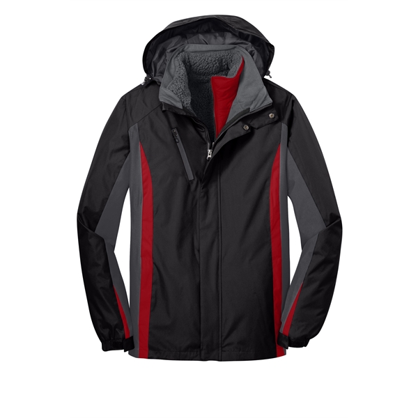 Port Authority Colorblock 3-in-1 Jacket. - Port Authority Colorblock 3-in-1 Jacket. - Image 12 of 12