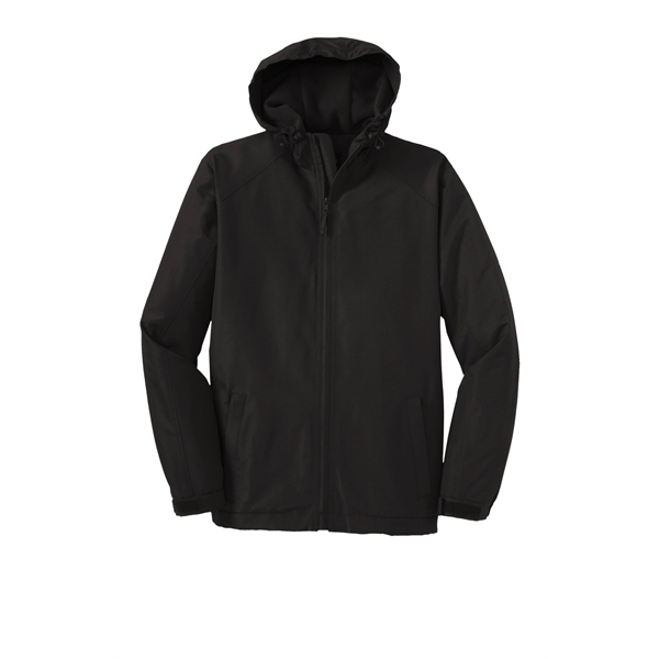 Port Authority Hooded Charger Jacket. - Port Authority Hooded Charger Jacket. - Image 8 of 14