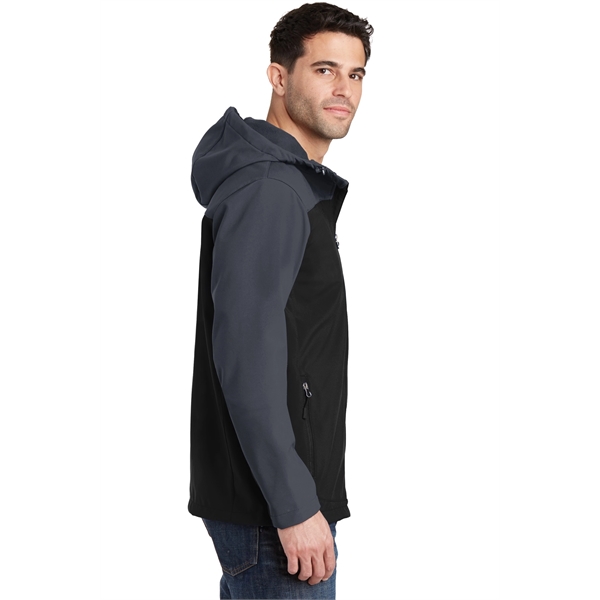 Port Authority Hooded Core Soft Shell Jacket. - Port Authority Hooded Core Soft Shell Jacket. - Image 4 of 16