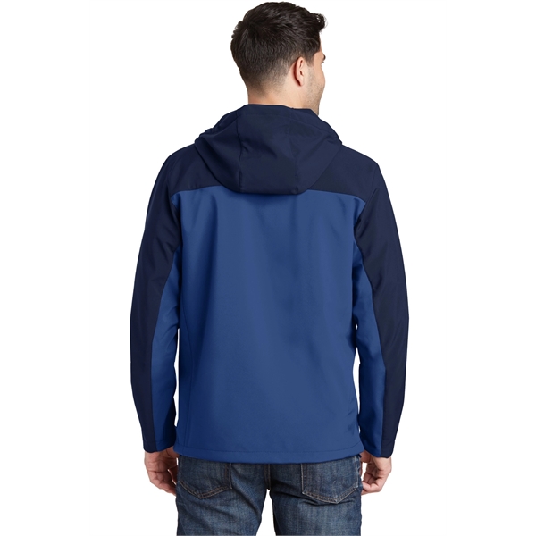 Port Authority Hooded Core Soft Shell Jacket. - Port Authority Hooded Core Soft Shell Jacket. - Image 8 of 16