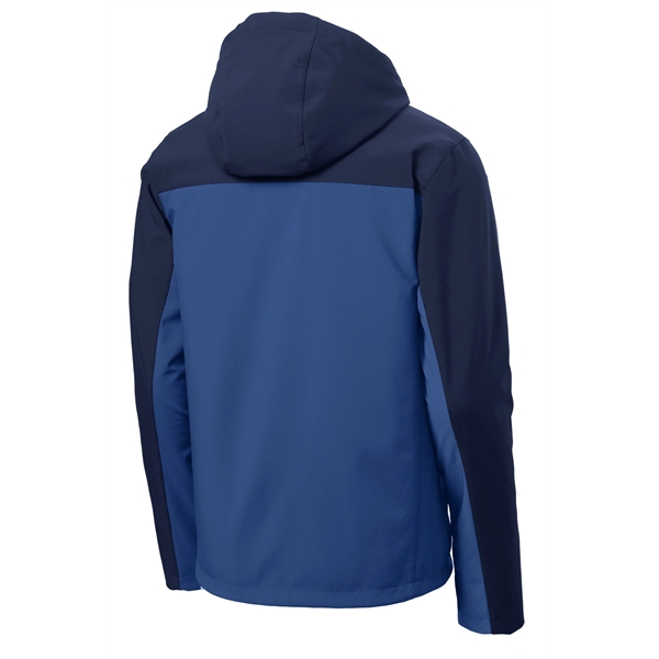 Port Authority Hooded Core Soft Shell Jacket. - Port Authority Hooded Core Soft Shell Jacket. - Image 11 of 16