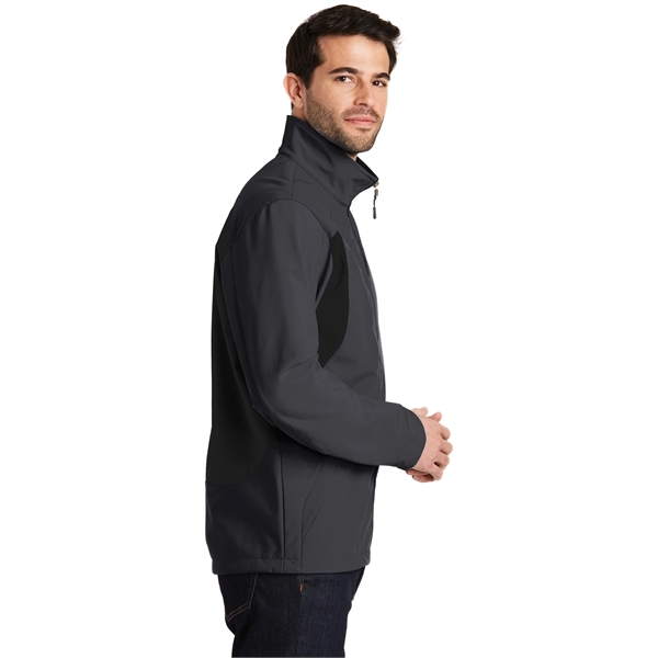 Port Authority Back-Block Soft Shell Jacket. - Port Authority Back-Block Soft Shell Jacket. - Image 4 of 15