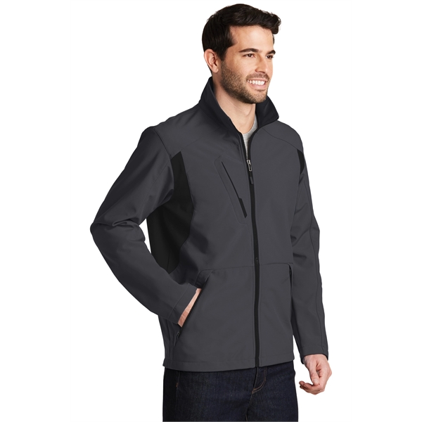 Port Authority Back-Block Soft Shell Jacket. - Port Authority Back-Block Soft Shell Jacket. - Image 6 of 15