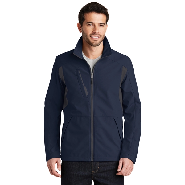 Port Authority Back-Block Soft Shell Jacket. - Port Authority Back-Block Soft Shell Jacket. - Image 2 of 15