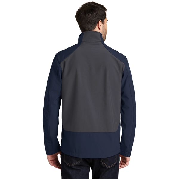 Port Authority Back-Block Soft Shell Jacket. - Port Authority Back-Block Soft Shell Jacket. - Image 10 of 15