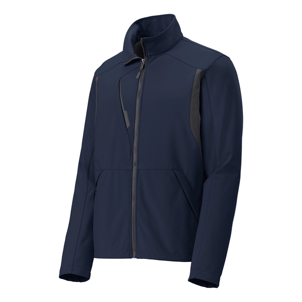 Port Authority Back-Block Soft Shell Jacket. - Port Authority Back-Block Soft Shell Jacket. - Image 12 of 15