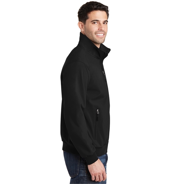 Port Authority Soft Shell Bomber Jacket. - Port Authority Soft Shell Bomber Jacket. - Image 4 of 15