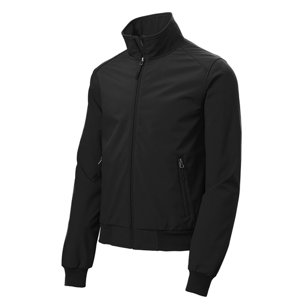 Port Authority Soft Shell Bomber Jacket. - Port Authority Soft Shell Bomber Jacket. - Image 5 of 15