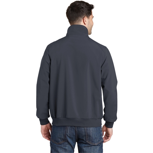 Port Authority Soft Shell Bomber Jacket. - Port Authority Soft Shell Bomber Jacket. - Image 8 of 15