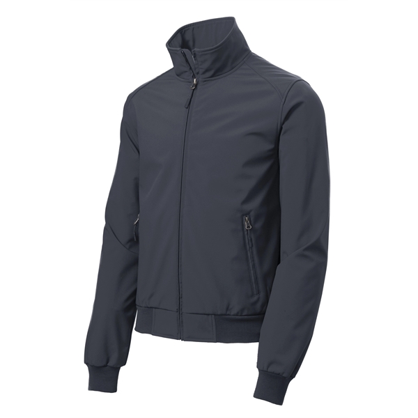 Port Authority Soft Shell Bomber Jacket. - Port Authority Soft Shell Bomber Jacket. - Image 10 of 15