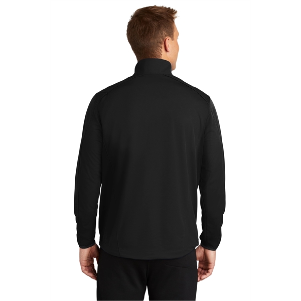 Port Authority Active 1/2-Zip Soft Shell Jacket. - Port Authority Active 1/2-Zip Soft Shell Jacket. - Image 26 of 34