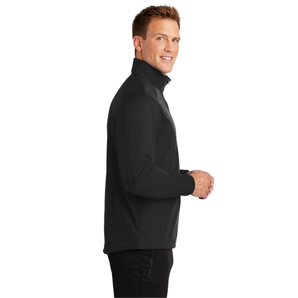 Port Authority Active 1/2-Zip Soft Shell Jacket. - Port Authority Active 1/2-Zip Soft Shell Jacket. - Image 27 of 34