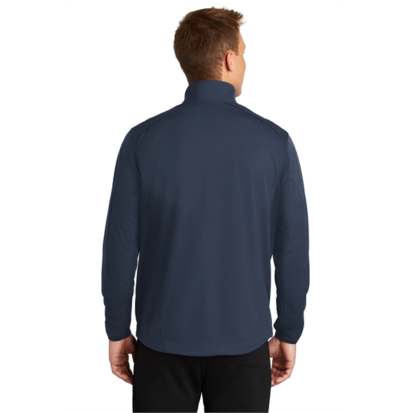 Port Authority Active 1/2-Zip Soft Shell Jacket. - Port Authority Active 1/2-Zip Soft Shell Jacket. - Image 30 of 34