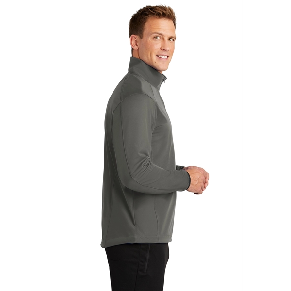 Port Authority Active 1/2-Zip Soft Shell Jacket. - Port Authority Active 1/2-Zip Soft Shell Jacket. - Image 34 of 34