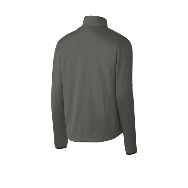 Port Authority Active 1/2-Zip Soft Shell Jacket. - Port Authority Active 1/2-Zip Soft Shell Jacket. - Image 16 of 34