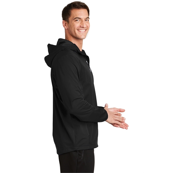 Port Authority Active Hooded Soft Shell Jacket. - Port Authority Active Hooded Soft Shell Jacket. - Image 4 of 20