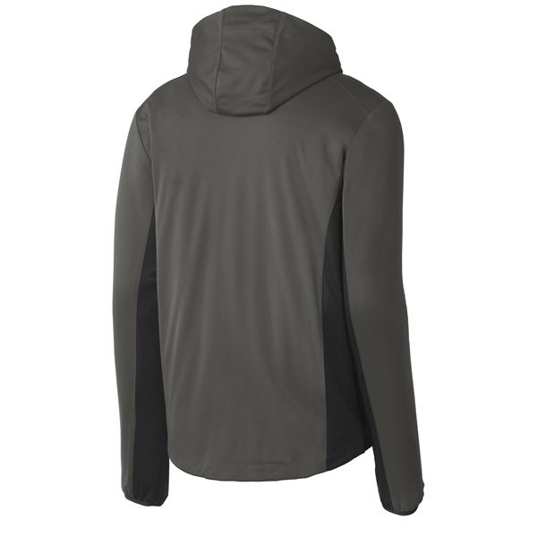 Port Authority Active Hooded Soft Shell Jacket. - Port Authority Active Hooded Soft Shell Jacket. - Image 12 of 20