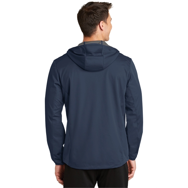 Port Authority Active Hooded Soft Shell Jacket. - Port Authority Active Hooded Soft Shell Jacket. - Image 13 of 20