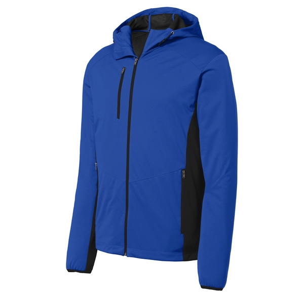 Port Authority Active Hooded Soft Shell Jacket. - Port Authority Active Hooded Soft Shell Jacket. - Image 19 of 20