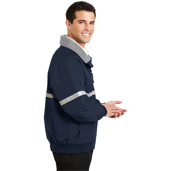 Port Authority Challenger Jacket with Reflective Taping - Port Authority Challenger Jacket with Reflective Taping - Image 7 of 8