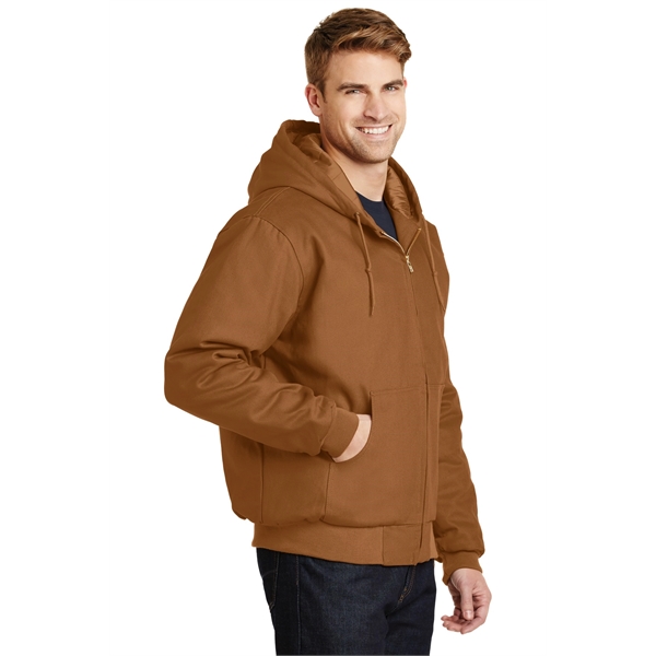 CornerStone - Duck Cloth Hooded Work Jacket. - CornerStone - Duck Cloth Hooded Work Jacket. - Image 3 of 19