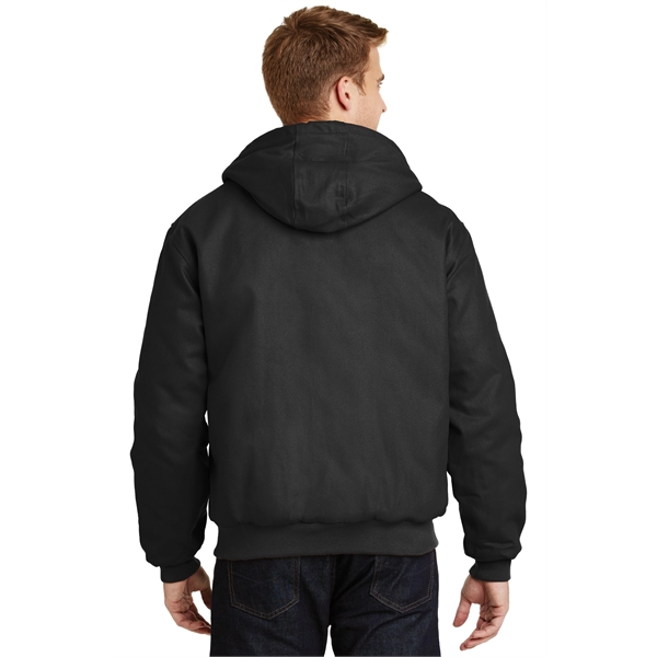 CornerStone - Duck Cloth Hooded Work Jacket. - CornerStone - Duck Cloth Hooded Work Jacket. - Image 6 of 19