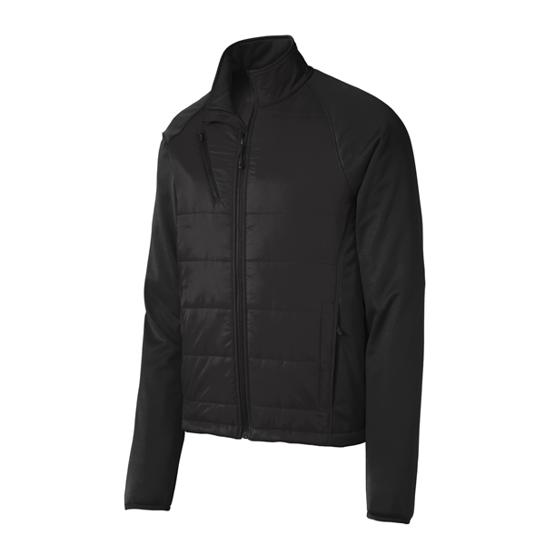 Port Authority Hybrid Soft Shell Jacket. - Port Authority Hybrid Soft Shell Jacket. - Image 2 of 10
