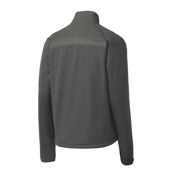 Port Authority Hybrid Soft Shell Jacket. - Port Authority Hybrid Soft Shell Jacket. - Image 8 of 10