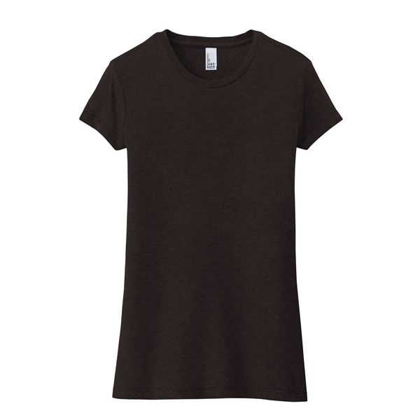 Custom District Women's Fitted Perfect Tri Tee.