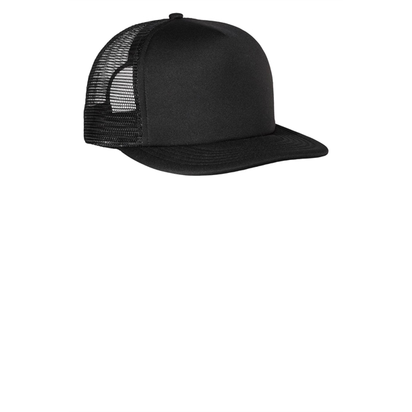 District Flat Bill Snapback Trucker Cap.