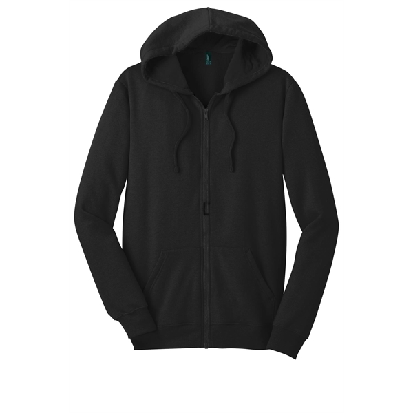Custom District The Concert Fleece Full-Zip Hoodie.