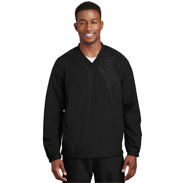 Sport-Tek V-Neck Raglan Wind Shirt. - Sport-Tek V-Neck Raglan Wind Shirt. - Image 0 of 17